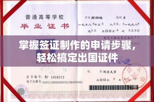 全州掌握签证制作的申请步骤，轻松搞定出国证件