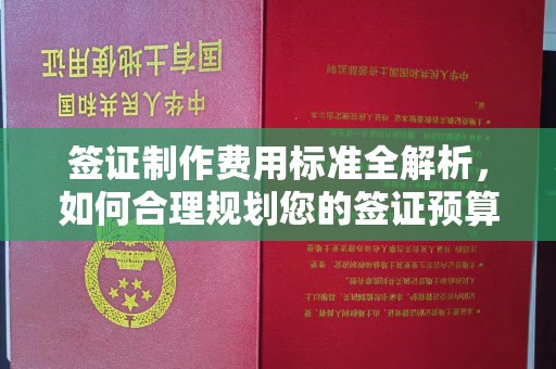 全州签证制作费用标准全解析，如何合理规划您的签证预算？